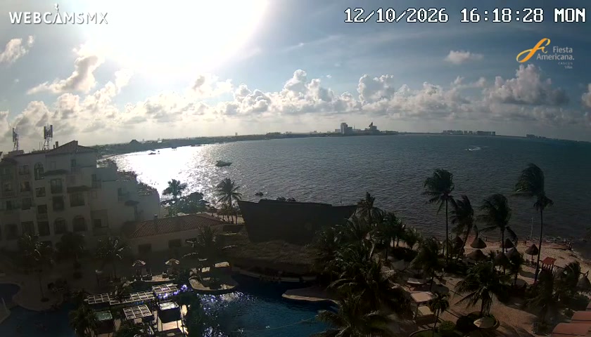 Vista attuale dalla webcam — Fiesta Americana Cancún Villas