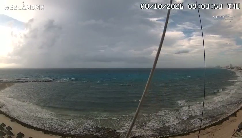 Playa Gaviota Azul — Antes (8 de out.)