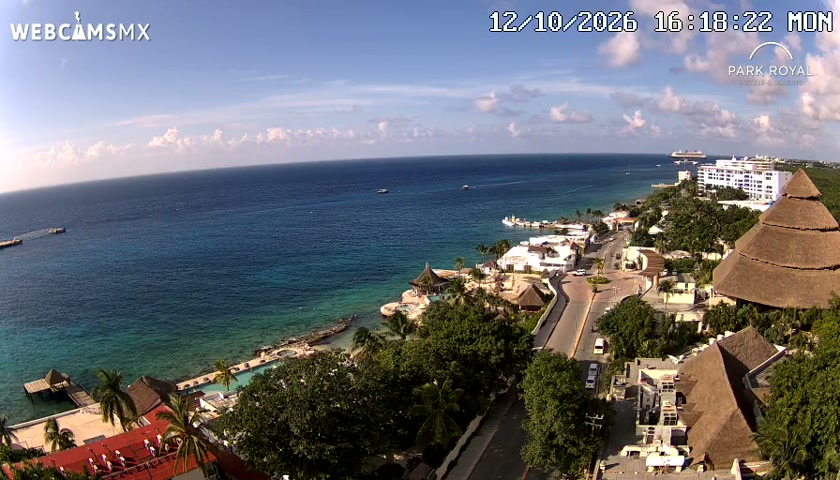 Vue actuelle de la caméra web — Grand Park Royal Cozumel