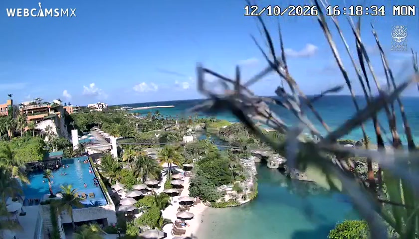 Vue actuelle de la caméra web — Hotel Xcaret