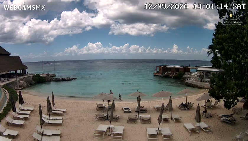 Vista actual por webcam — InterContinental Presidente Cozumel