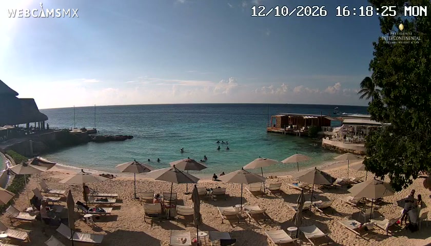 Vue actuelle de la caméra web — InterContinental Presidente Cozumel