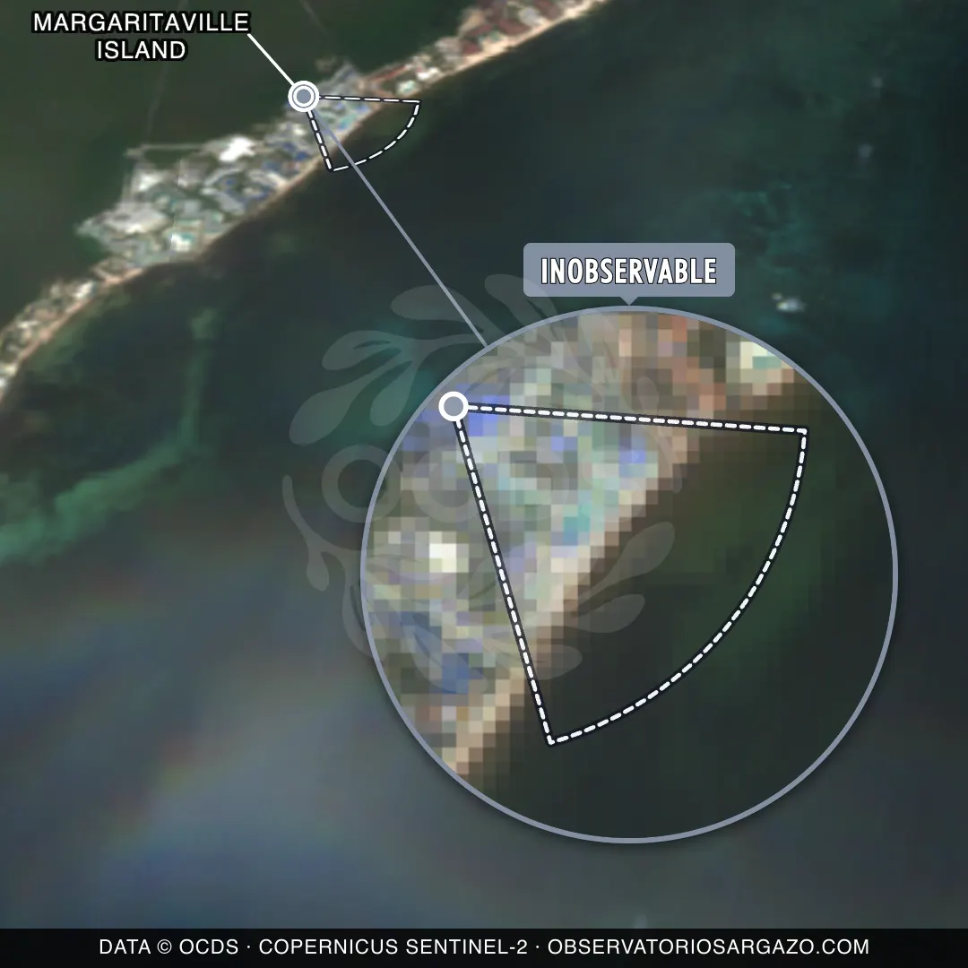 Estado del sargazo — Margaritaville Island