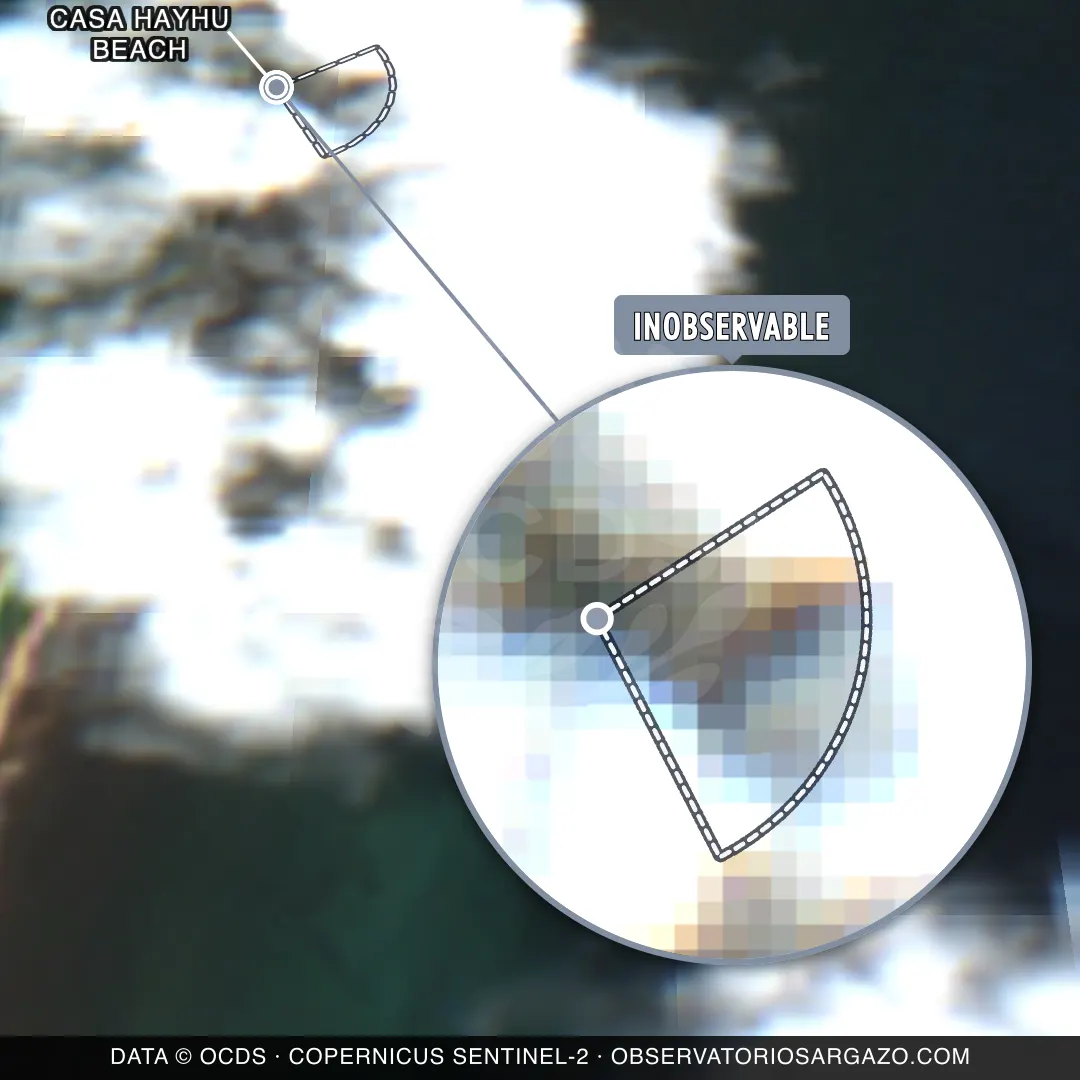 État des sargasses — Casa Hayhu Beach