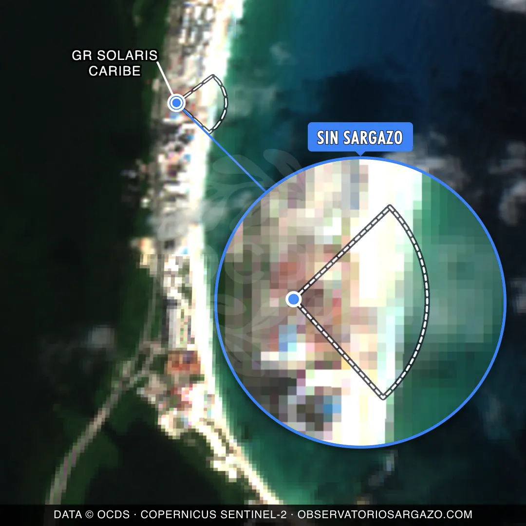 Estado del sargazo — GR Solaris Caribe