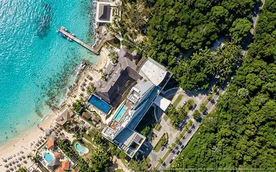 Illustrazione aerea di The Westin Cozumel, Cozumel (spiaggia Punta Norte), Caraibi messicani
